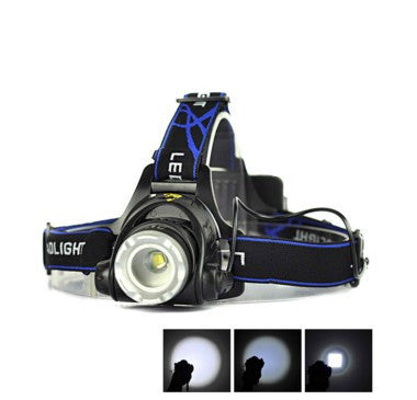 Ultra Bright Zoomable XM-L T6 Led Headlamp