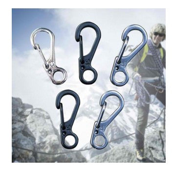 Mini Key Ring Carabiner Bottle Hook Paracord Camping