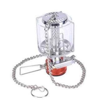 Portable Gas Lamp Outdoor Camping White Lighting Lantern